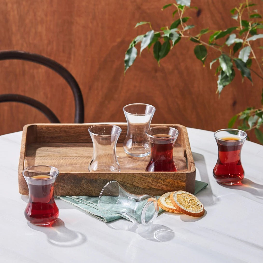 Vefa Teglassæt 6 stk. 130 ml. - Pasabahce - Løven Home