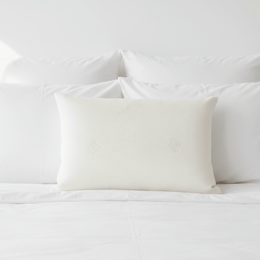 Visco Moda - Viskose skum hovedpude - 50 × 70 cm | Memory Foam | Hvid - Løven Home