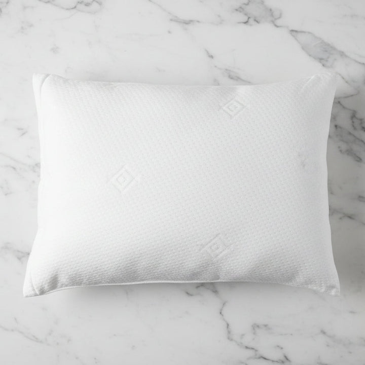 Visco Moda - Viskose skum hovedpude - 50 × 70 cm | Memory Foam | Hvid - Løven Home