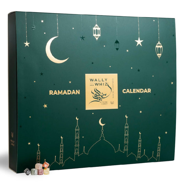 WALLY AND WHIZ Vingummi Ramadan Kalender m/31 Låger, 470 gram - Løven Home