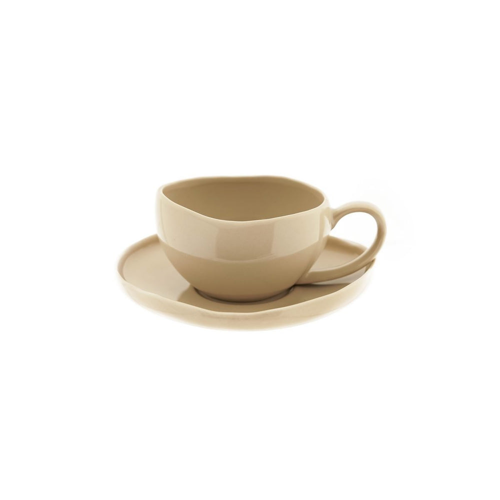 Wave Biscuit kaffeservice (12 dele) - Løven Home
