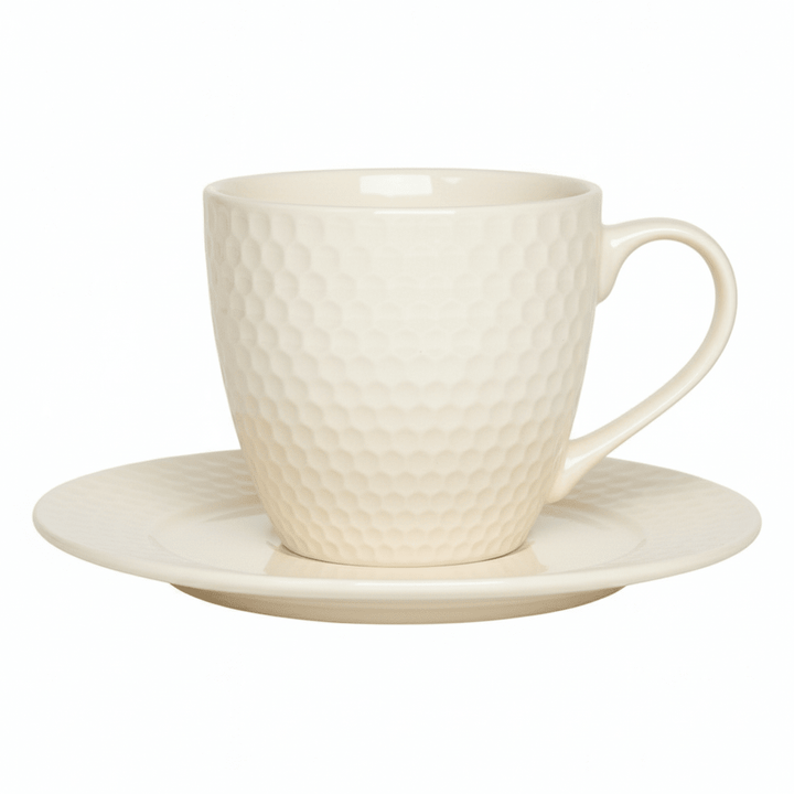Weissberg Home Mønstret Porcelæn Kaffekoppesæt 12 Dele - Løven Home