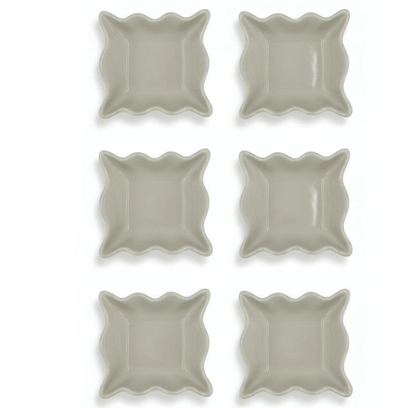 Weissberg Home Tapas Skåle med Skeer – 12 dele i porcelæn - Løven Home