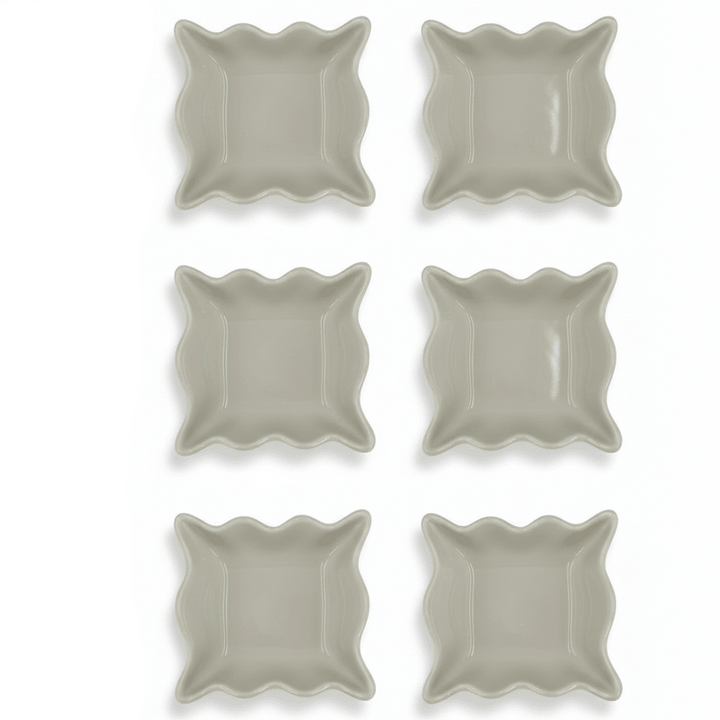 Weissberg Home Tapas Skåle med Skeer – 12 dele i porcelæn - Løven Home