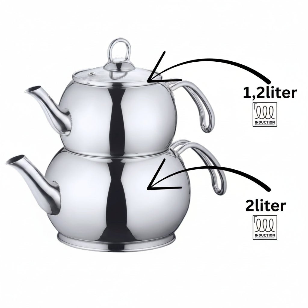 Weissberg Home - Tommy Induktions Tekande - 3,2 liter | Rustfrit stål - Løven Home
