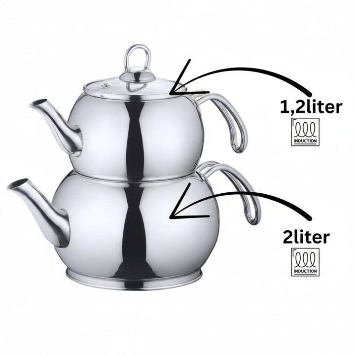 Weissberg Home - Tommy Induktions Tekande - 3,2 liter | Rustfrit stål - Løven Home