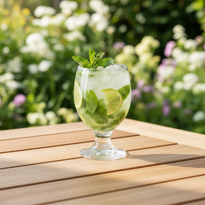 Weissberg - Isabella dessertglas på fod - 350 ml | Glas | Transparent | 3 stk. - Løven Home