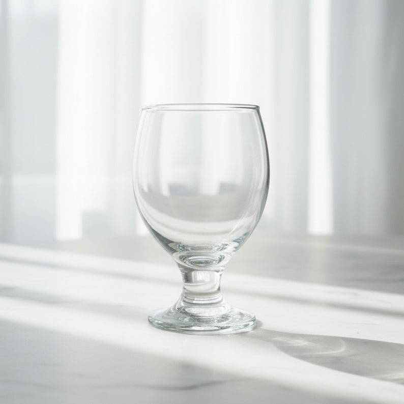 Weissberg - Isabella dessertglas på fod - 350 ml | Glas | Transparent | 3 stk. - Løven Home