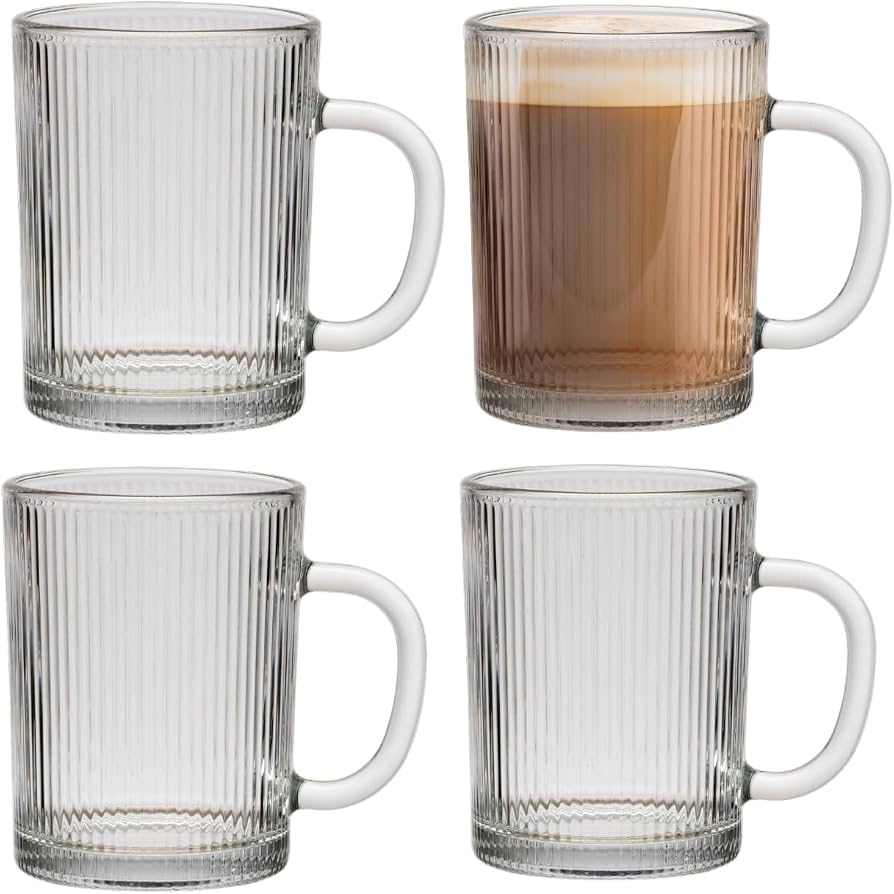 Weissberg Riffle - Glaskrussæt - 6 stk. | 350 ml - Løven Home