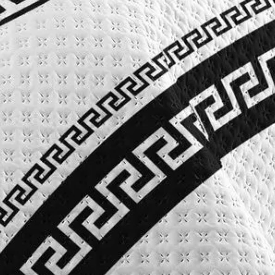 Zellerfeld Sengetæppe Sæt 3 Dele | 220x240 cm | Marineblå/Sort/Hvid - Løven Home