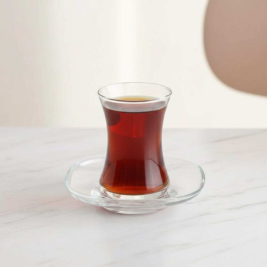 LAV - Zen Teunderkoppesæt - Ø14 cm | Glas | Transparent | 6 stk.