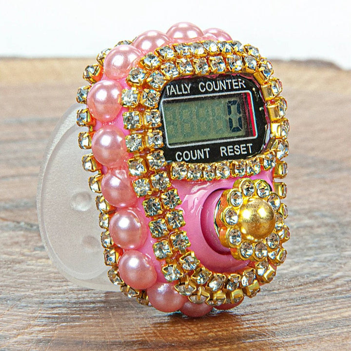 Zikirmatik med Sten – Automatisk Tæller - Flere Farver - Løven Home