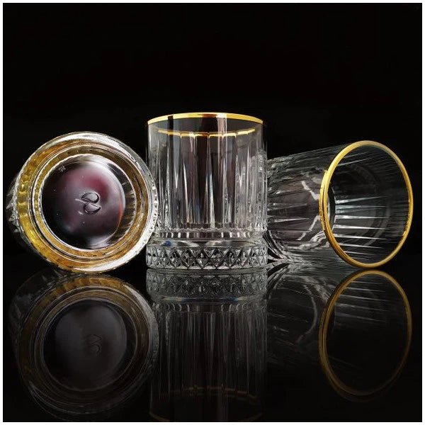 Drikkeglassæt 4 stk. 210 ml. - Pasabahce Golden Touch Elysia - Løven Home