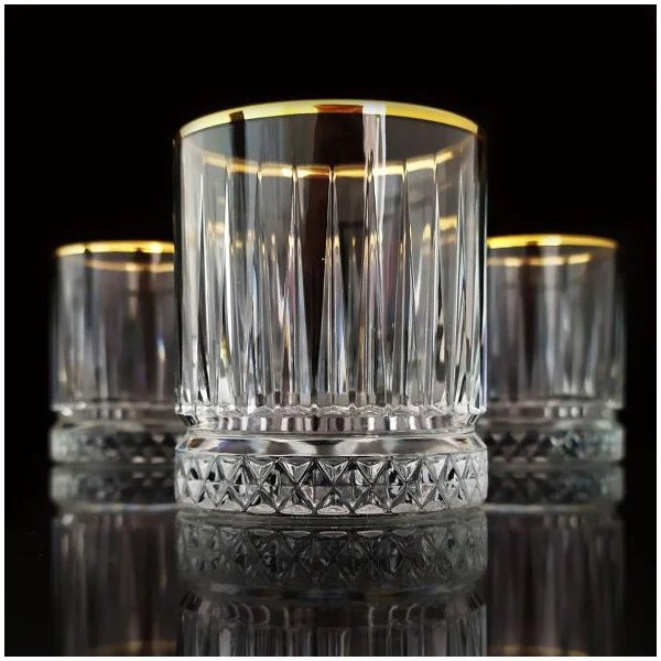 Drikkeglassæt 4 stk. 210 ml. - Pasabahce Golden Touch Elysia - Løven Home