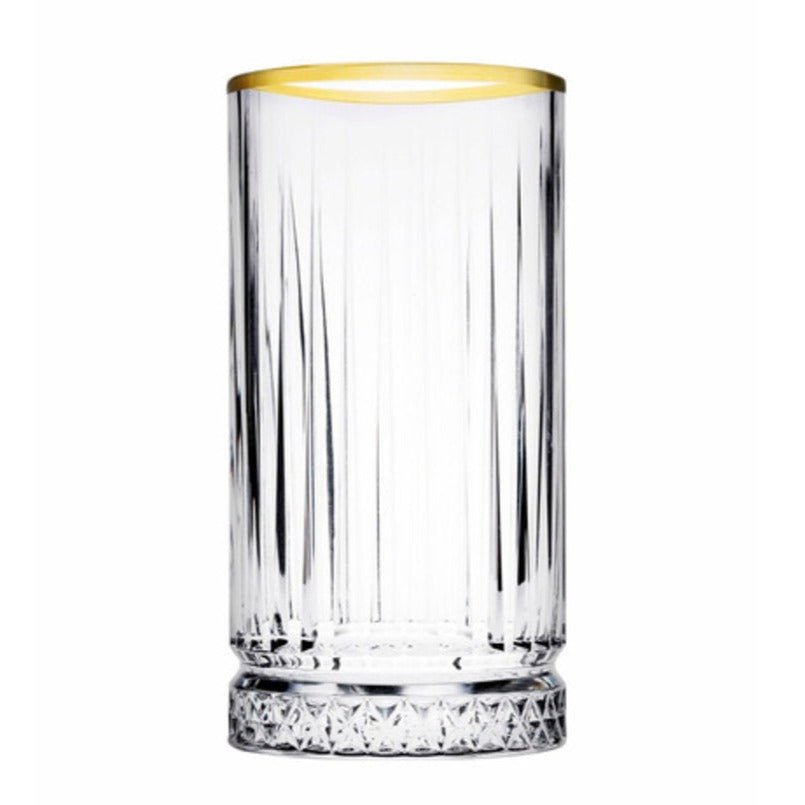 Drikkeglassæt 4 stk. 450 ml. - fra Pasabahce Golden Touch Elysia - Løven Home