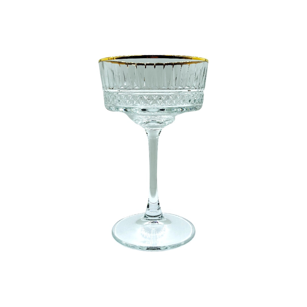 Glas sæt med 4 cocktail glas - fra Pasabahce Golden Touch Elysia - Løven Home