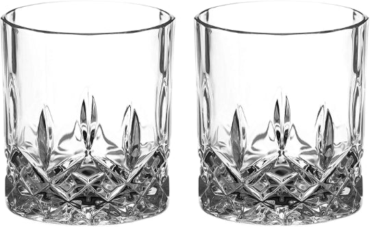 Glas sæt med 2 glas - Diamante Dorchester Krystal Tumblere - Løven Home