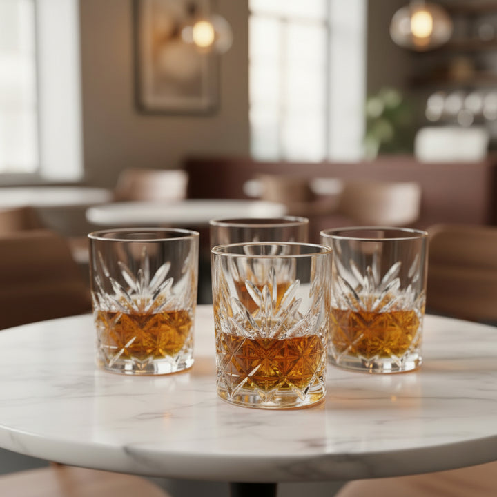 Shotglas Sæt med 4 stk. - fra Pasabahce Timeless - Løven Home
