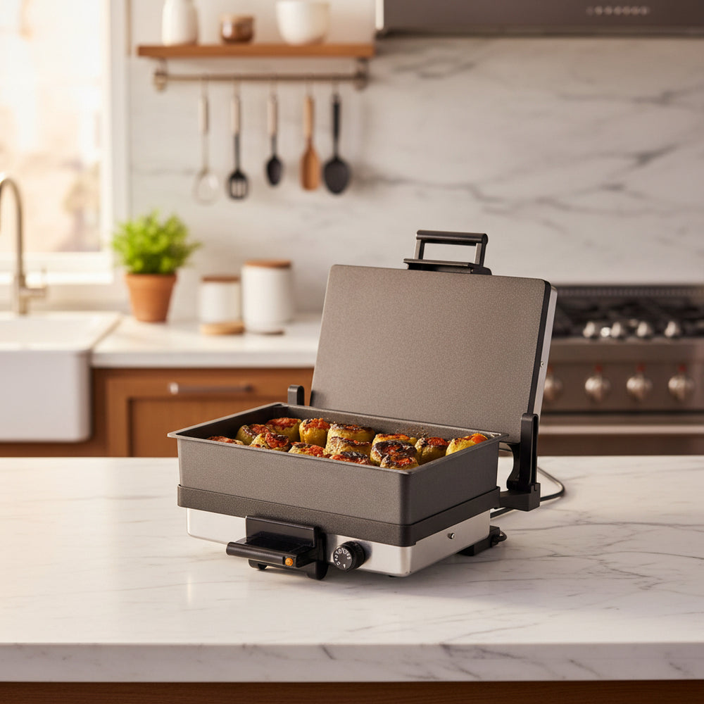 Silex Multigrill med/uden Tepsi 2000W - Løven Home
