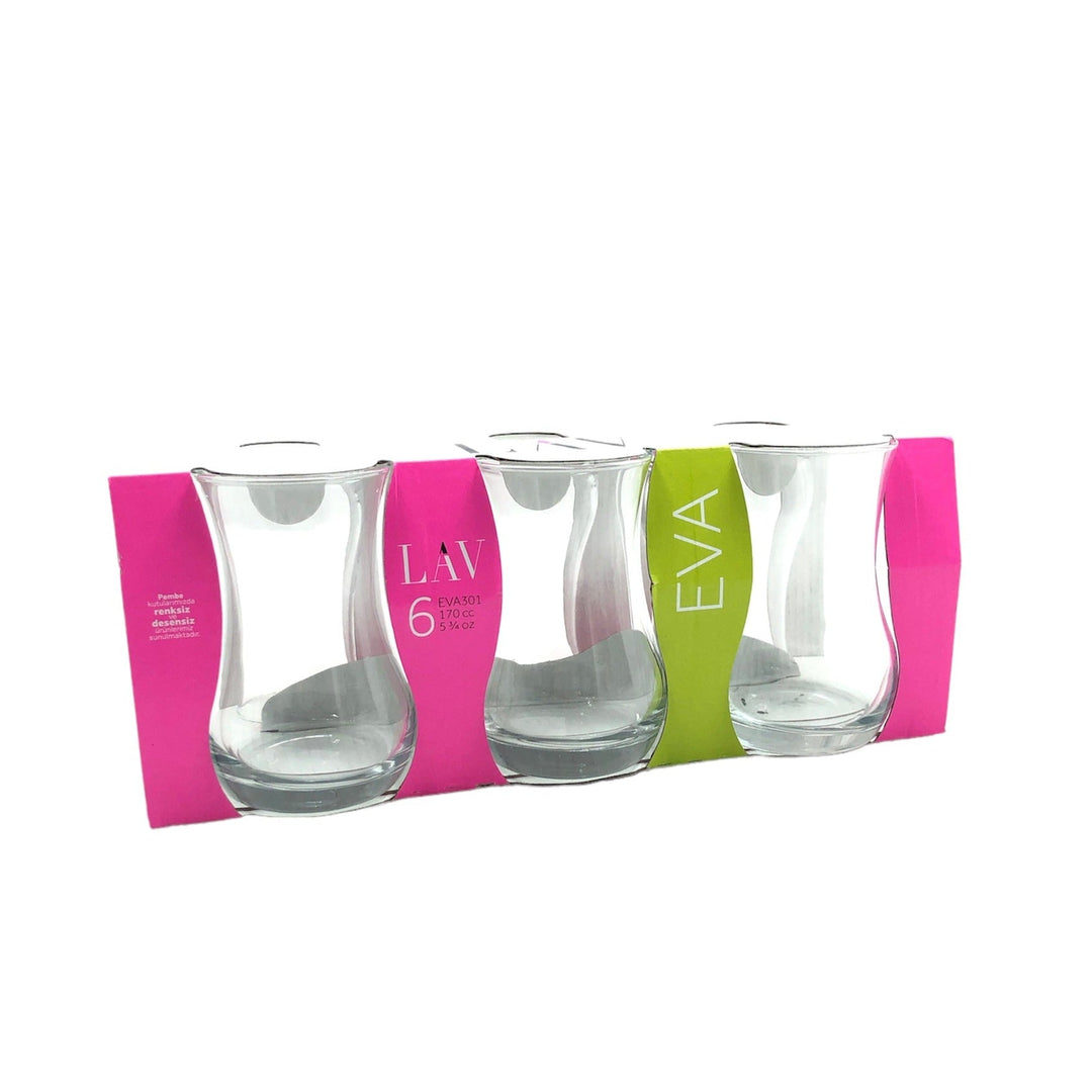 Teglassæt 6 stk. - Lav Eva - Løven Home