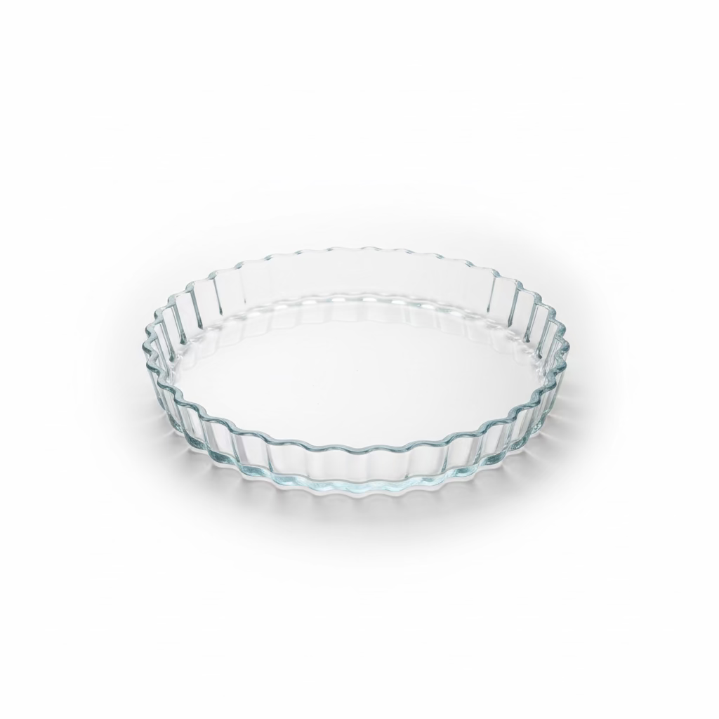 Brocam Ovnfast Tærte Glasfad 27 cm | 1300 ml