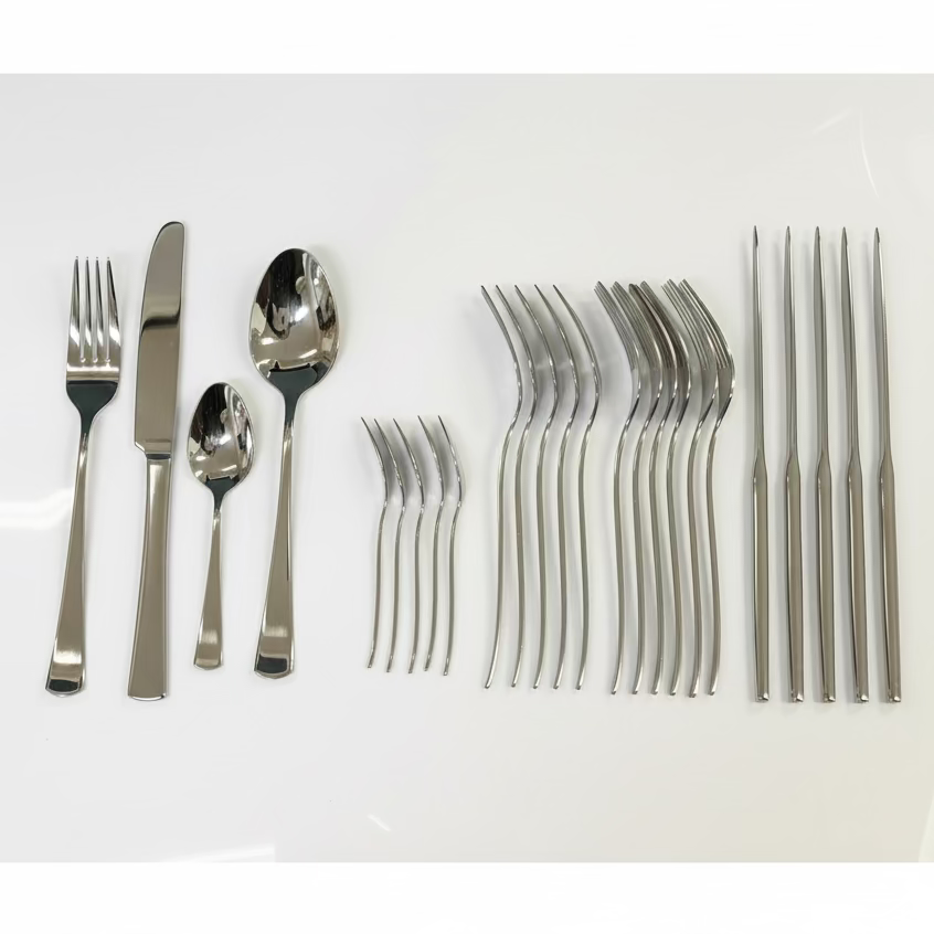 Michelino Bestiksæt 24 dele - Rustfrit Stål - 6 Personer
