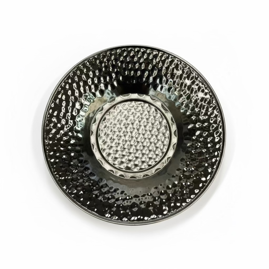 Dalgic 718/4 Tesæt i Sølv | 18 dele | Glas/Metal