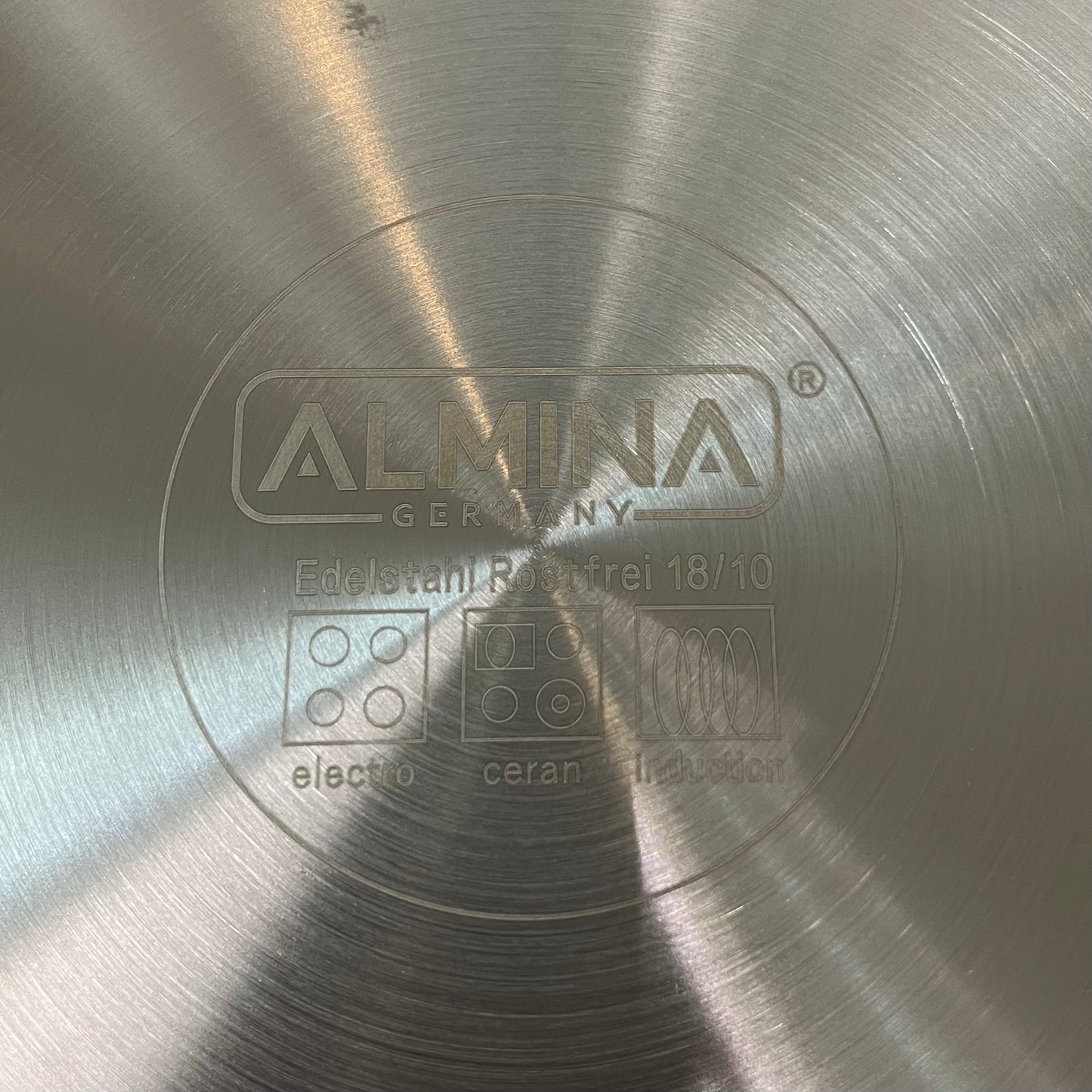 Induktions Gryde 30 cm/11 L. Rustfrit Stål - Almina