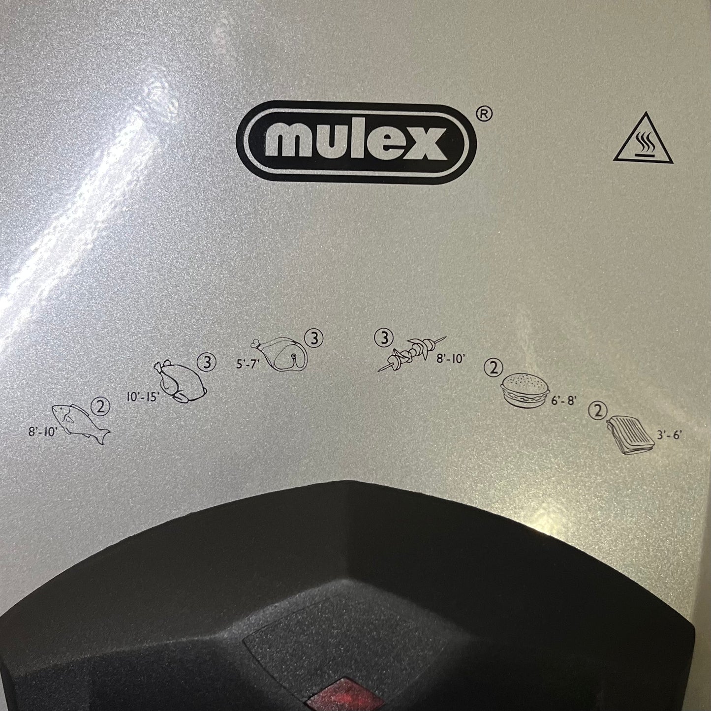 Toast- og Grillmaskine 1800W Mulex