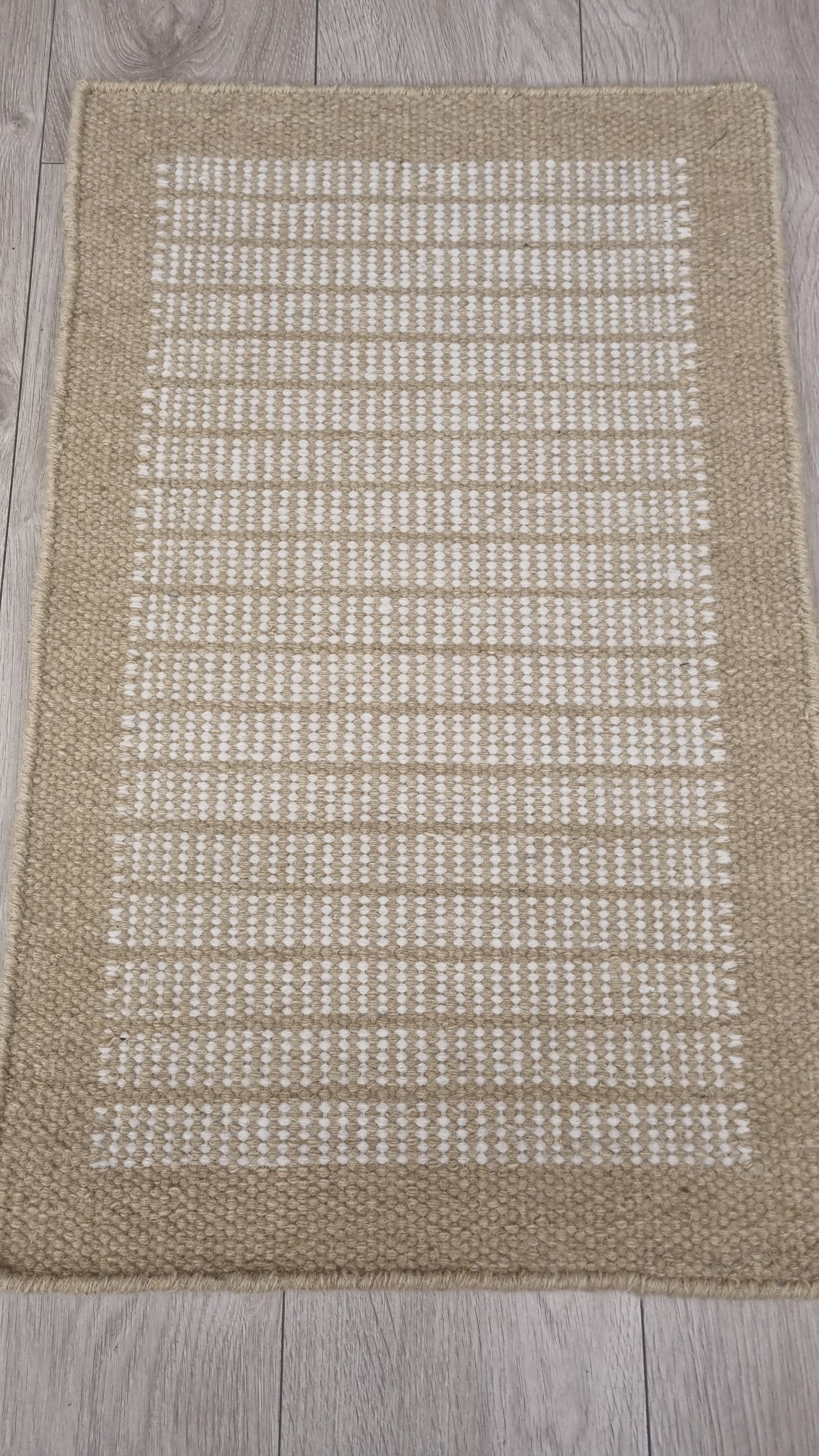 Kelim Tæppe - New Delhi Sand Farve