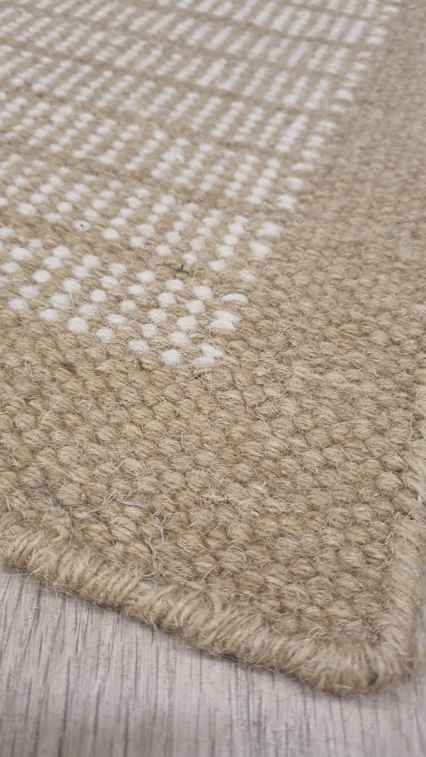 Kelim Tæppe - New Delhi Sand Farve